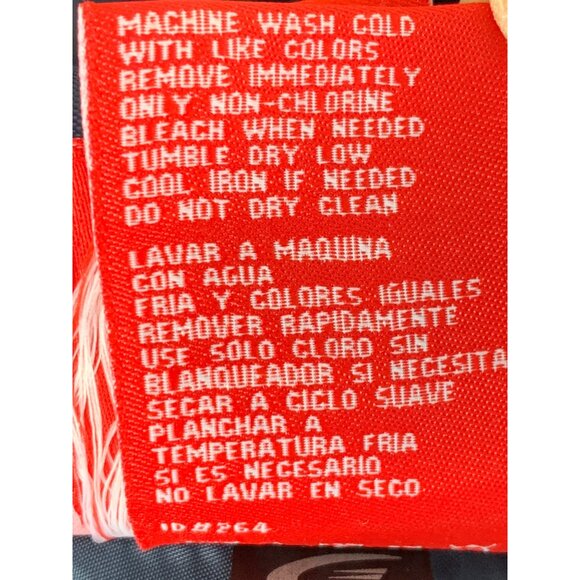 NFL Denver Broncos Reversible Jacket M Blue Canvas Orange Fleece RCC10443 - Picture 2 of 14